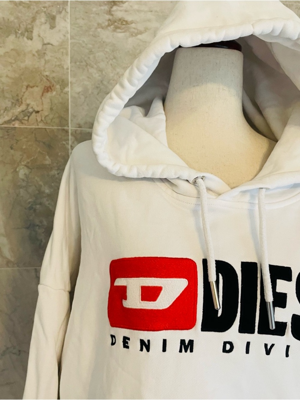 Diesel S-Division Hoodie Sweatshirt - Picture 4 of 10